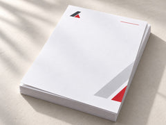 Foi cu antet – cadru principal