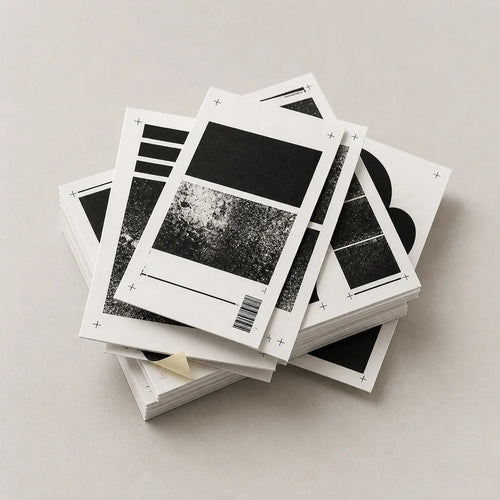 Stickăr B&W 100×150 mm