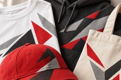 Textile personalizate – detaliu de material și finisaj